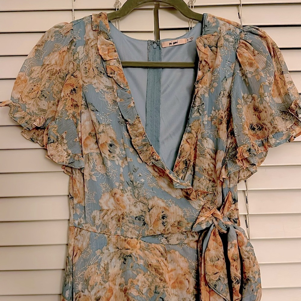 Floral Wrap Sundress